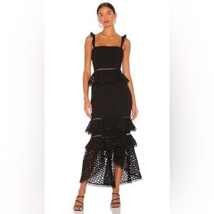 Nbd Haze Midi Dress - Black in S